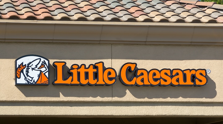 Little Caesars Exterior in the US