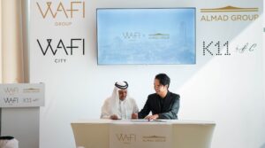 Dr Adrian Cheng and HH Sheikh Mana